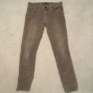 BDG Brown Corduroy Cigarette Mid Rise Pants 27x30